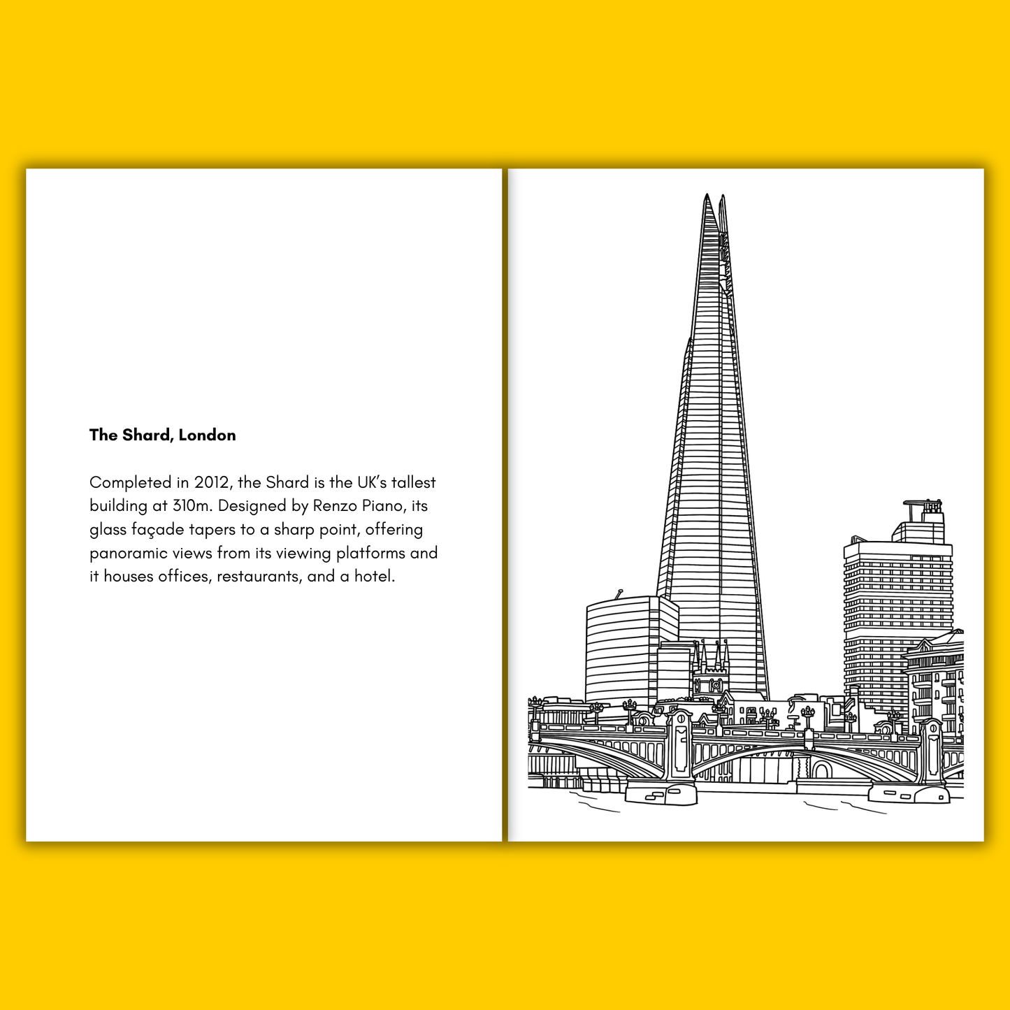 UK Colouring Book (A4) by Colour Your Streets