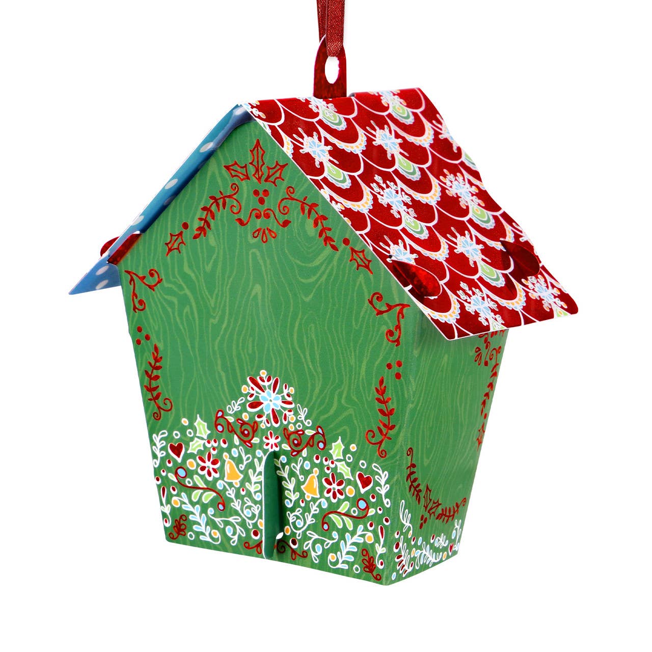 Baubles - Reindeer Stable Card