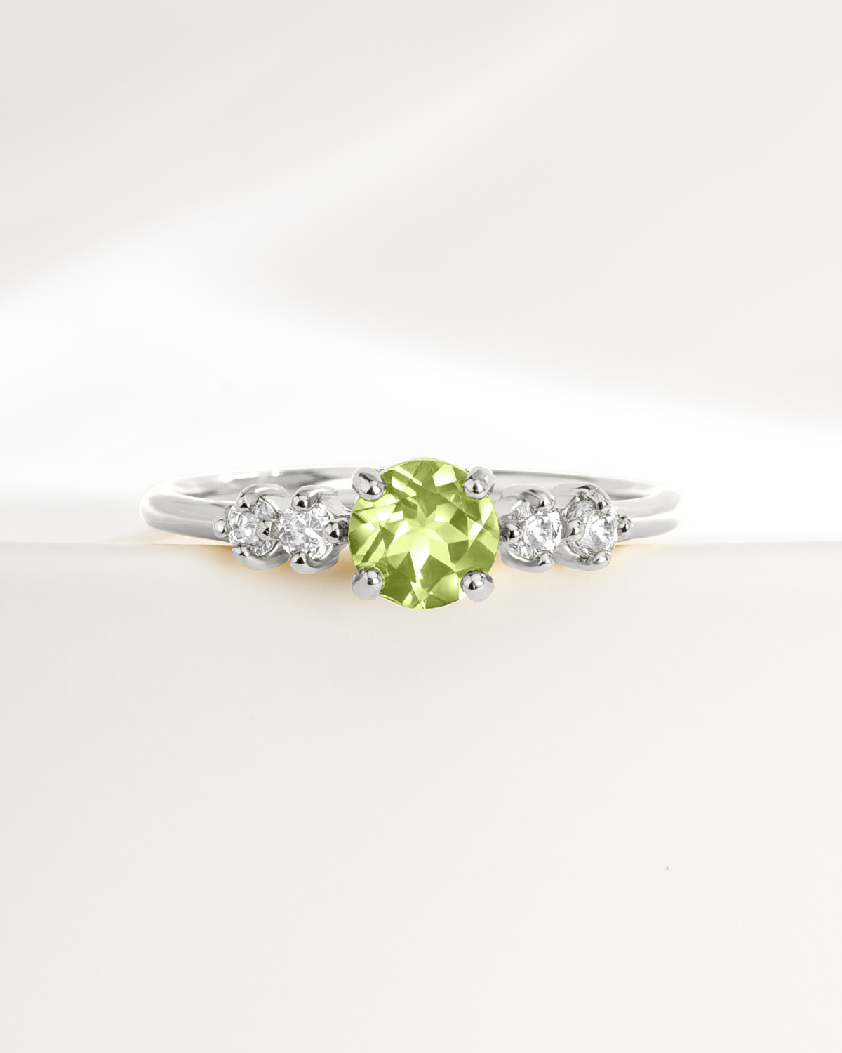 Peridot Everyday Jewellery Gift Set in Sterling Silver by Vianne Jewellery