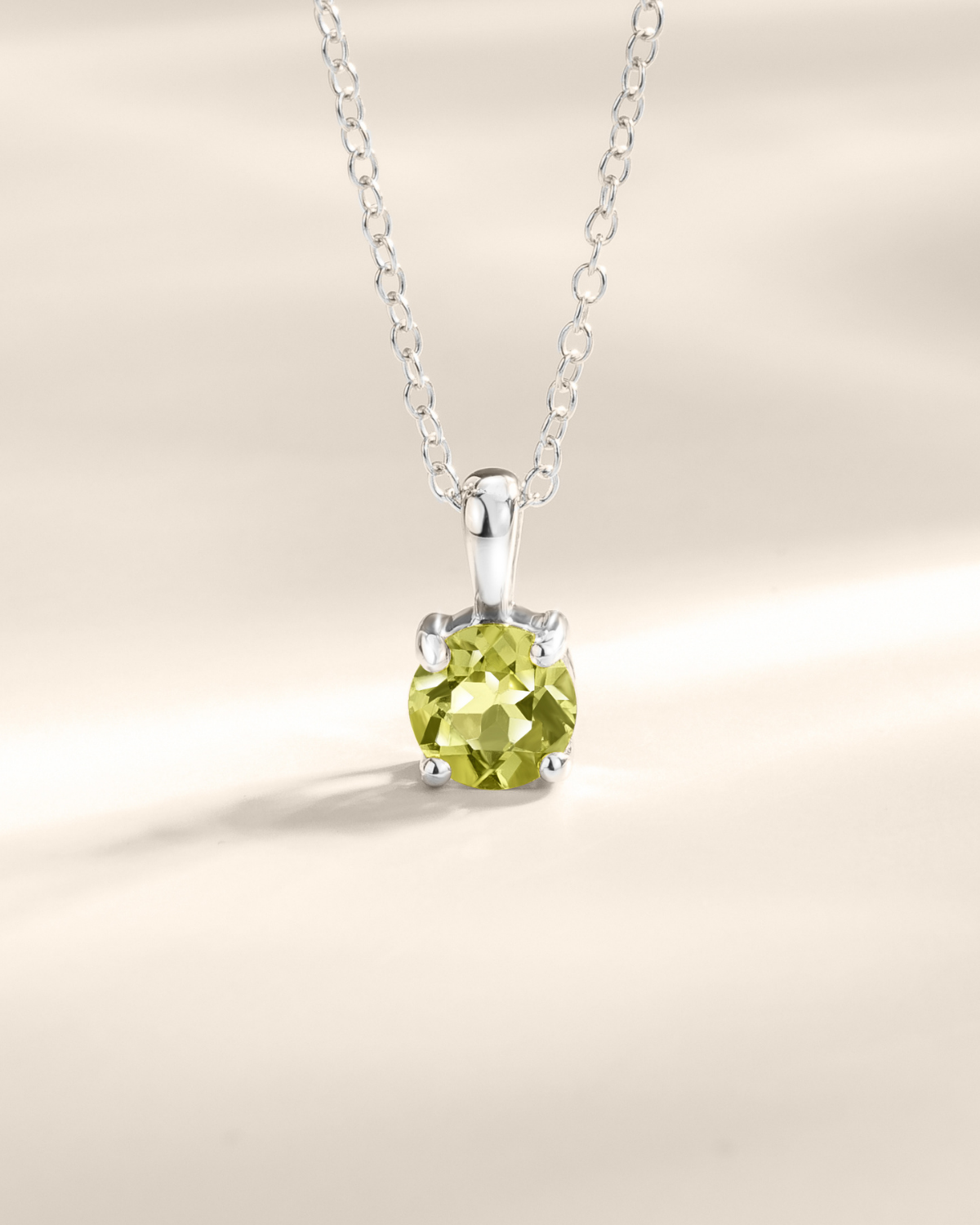 Peridot Everyday Jewellery Gift Set in Sterling Silver by Vianne Jewellery