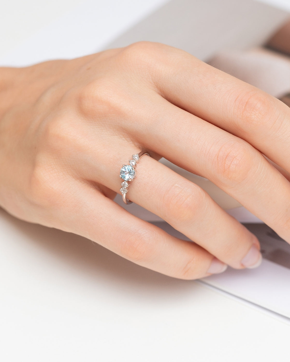 Blue Topaz Everyday Jewellery Gift Set in Sterling Silver by Vianne Jewellery