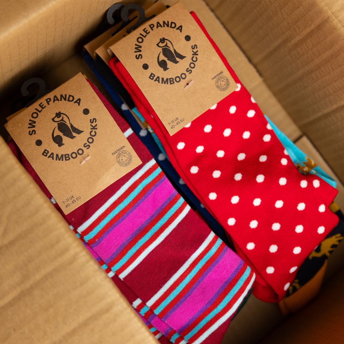 The Swole Panda Socks Mystery Box by Swole Panda