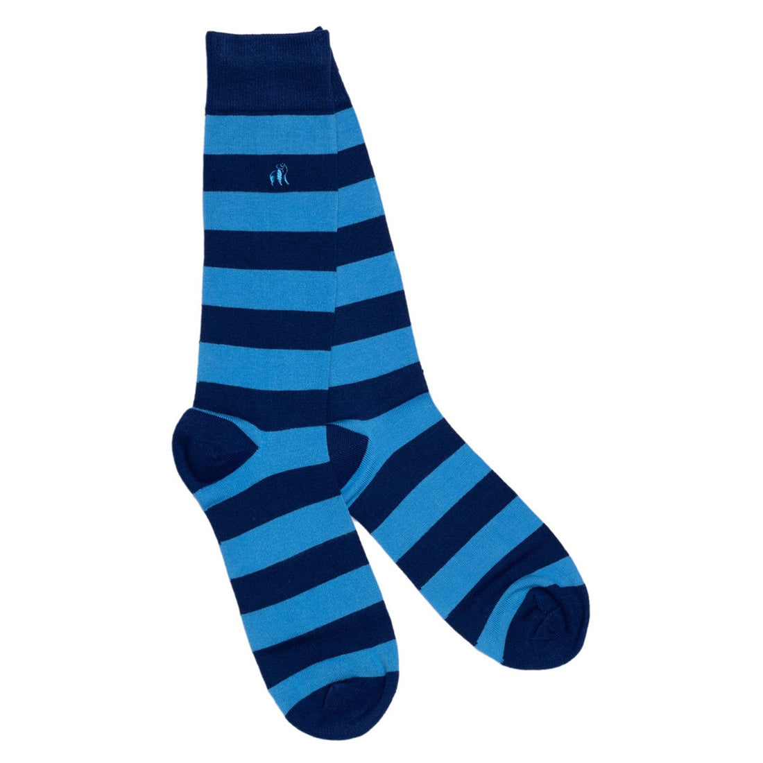 Striped Bamboo Sock Bundle - Four Pairs by Swole Panda
