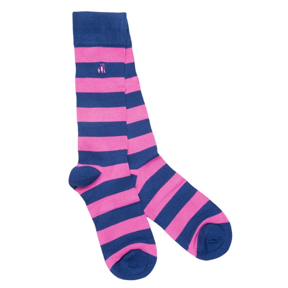 Striped Bamboo Sock Bundle - Four Pairs by Swole Panda