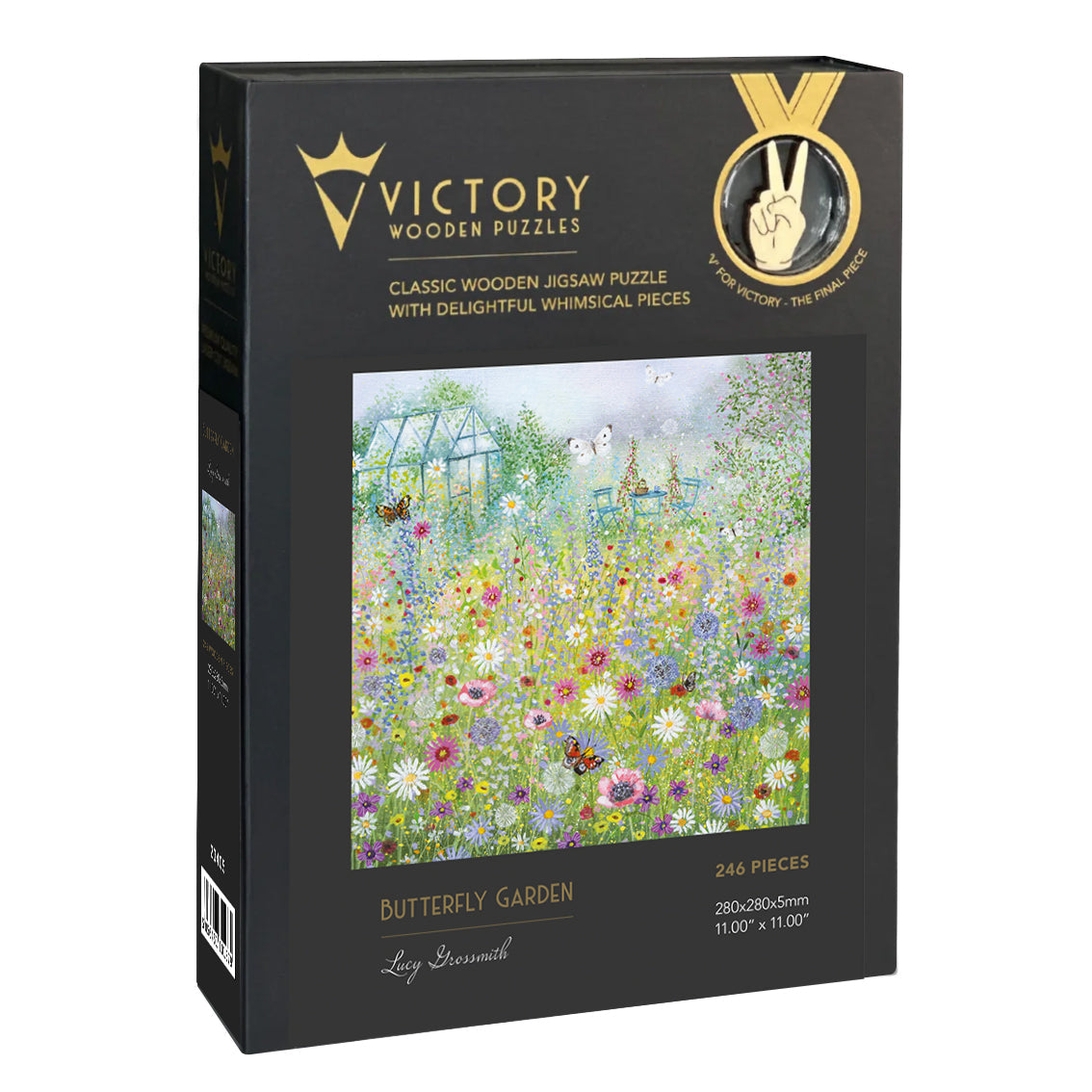 Victory Wooden Butterfly Garden Jigsaw Puzzle