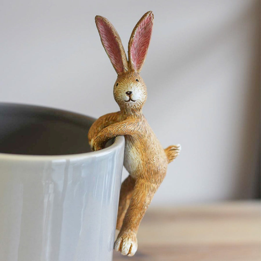 Jasper Rabbit Plant Pot Hanger, 14cm