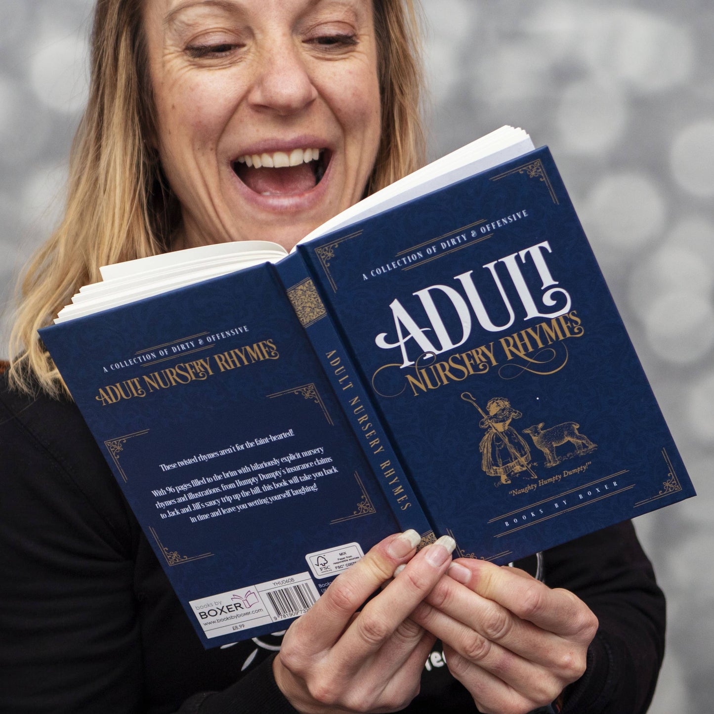 Adult Nursery Rhymes Hardback Humour Gift Book