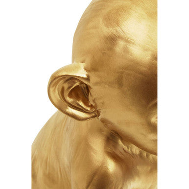 Boho Gold Finish Monkey Table Lamp