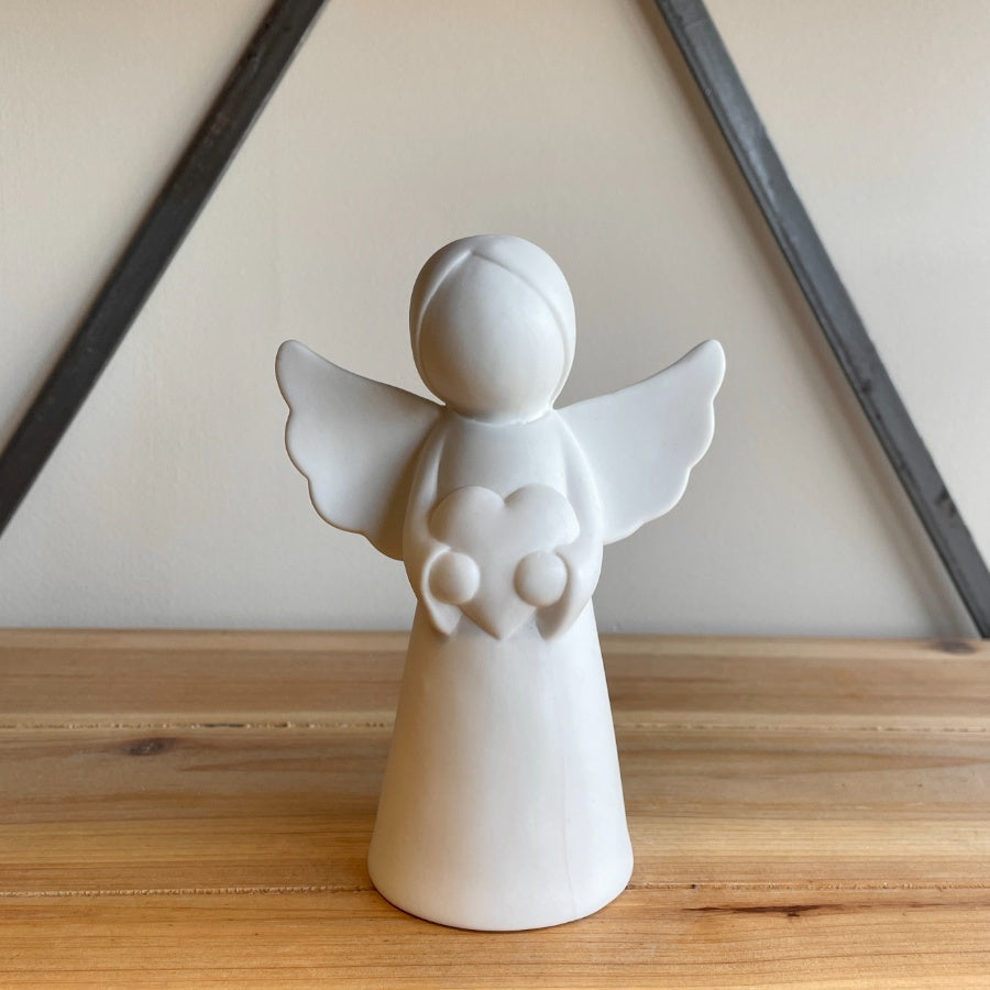 Medium LED Heart Angel