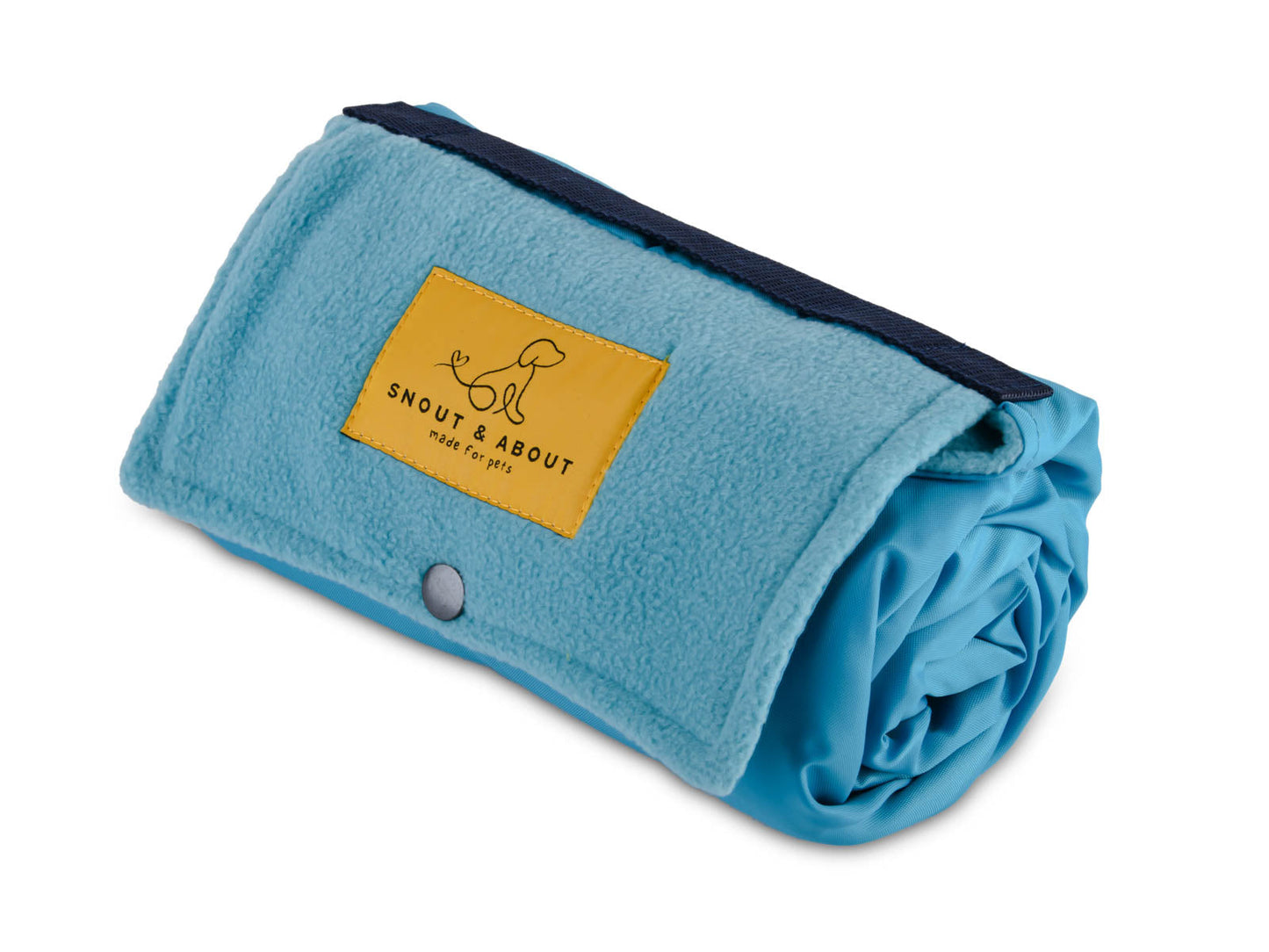Snout & About - Turquoise Fleece Dog Mat