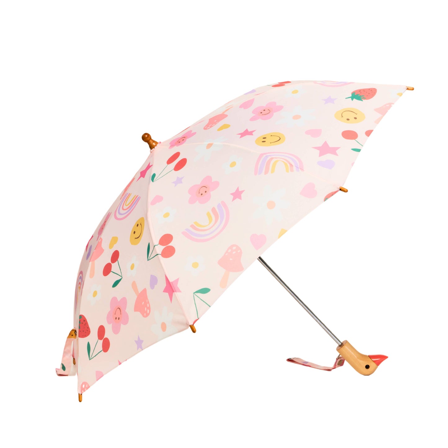 Original Duckhead Duckling Kids Umbrella – Rainbow, Dinosaur or Happy Icons