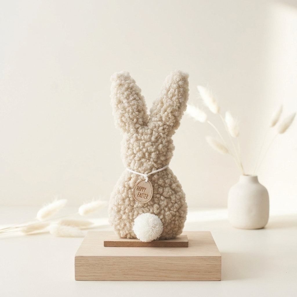 Sherpa Easter Bunny Decoration