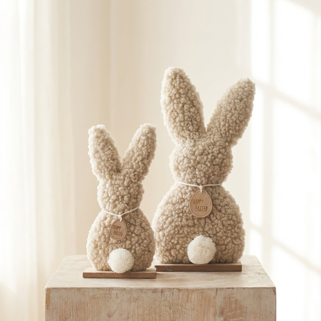 Sherpa Easter Bunny Decoration