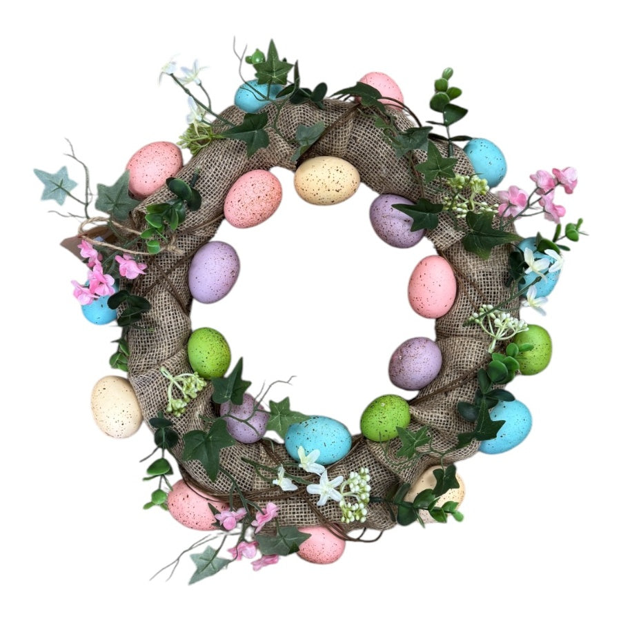 Spring Egg Wreath, 40cm