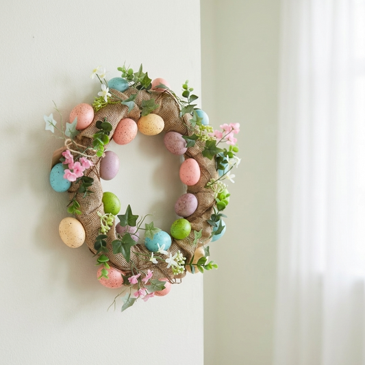Spring Egg Wreath, 40cm