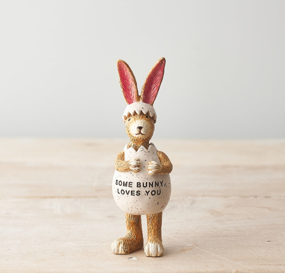 Jasper Rabbit Some Bunny Loves You Ornament, 14cm