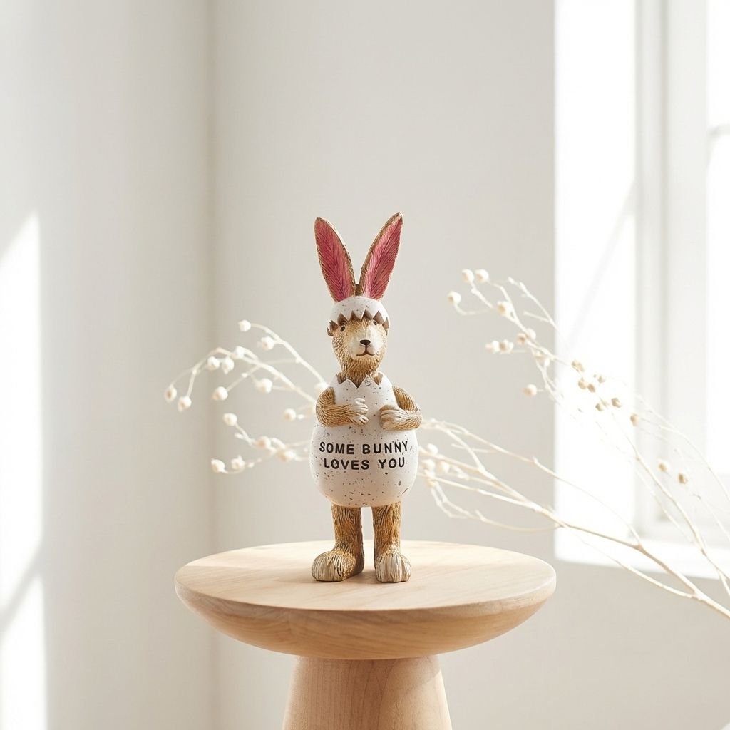 Jasper Rabbit Some Bunny Loves You Ornament, 14cm