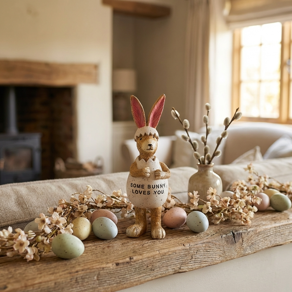 Jasper Rabbit Some Bunny Loves You Ornament, 14cm