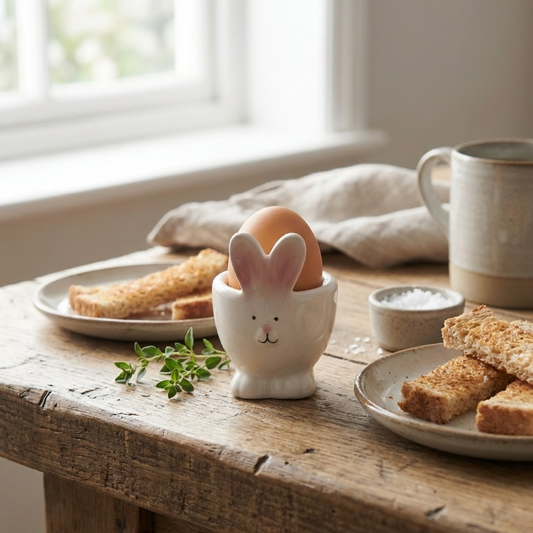 Bunny Egg Cup, 9cm