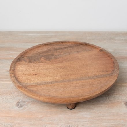 ROUND BOARD W/FEET, 35CM