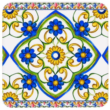 TUSCANY COASTER, 10CM