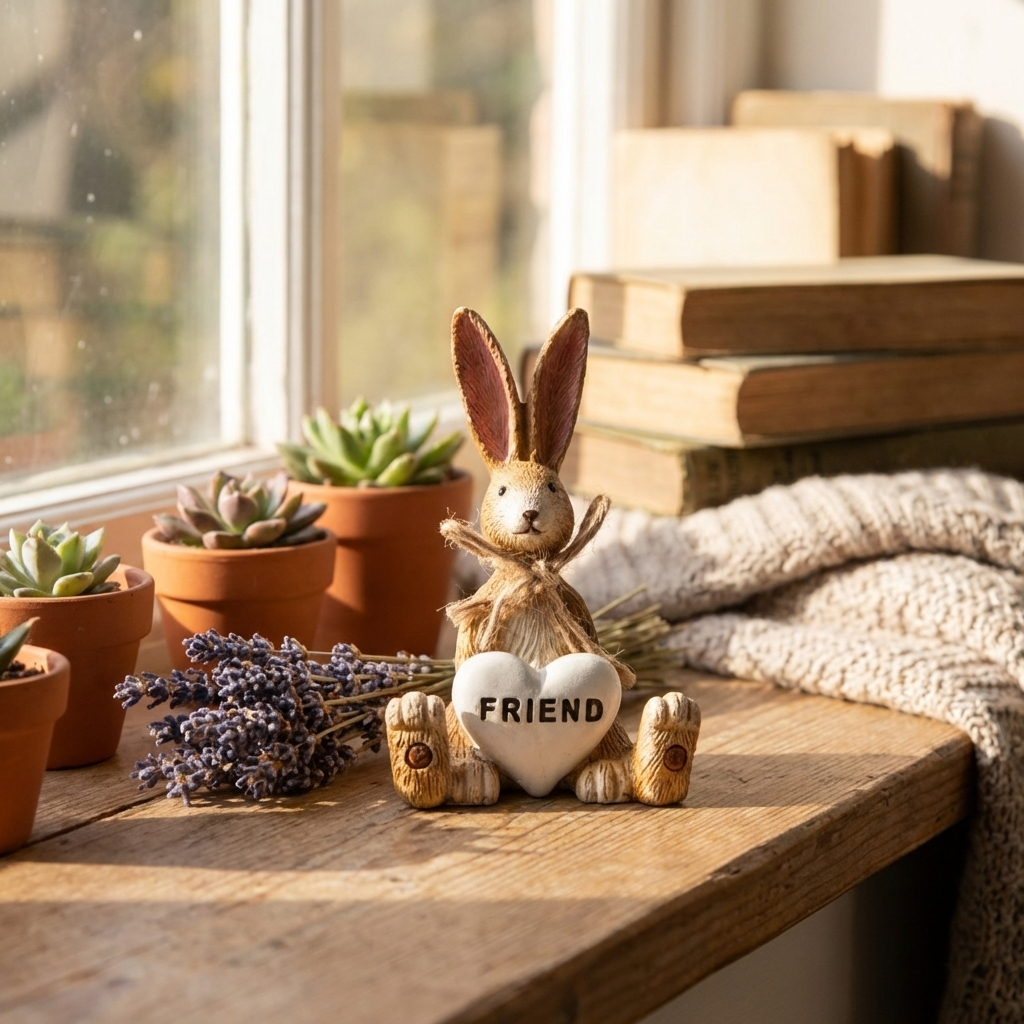 Mini Jasper Rabbit Friend, 8.5cm