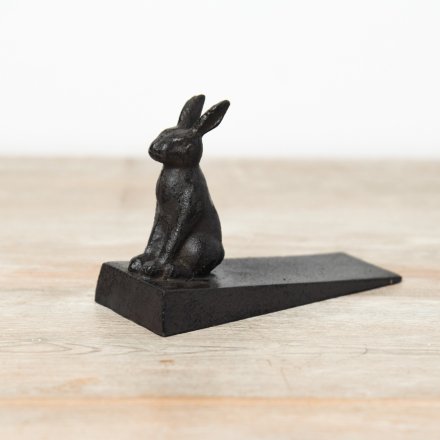 RABBIT CAST IRON DOOR WEDGE, 13.5CM