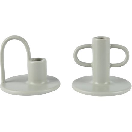 CANDLEHOLDER STONEWARE