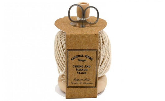 String & Scissor Stand 12cm with Twine Holder and Scissors
