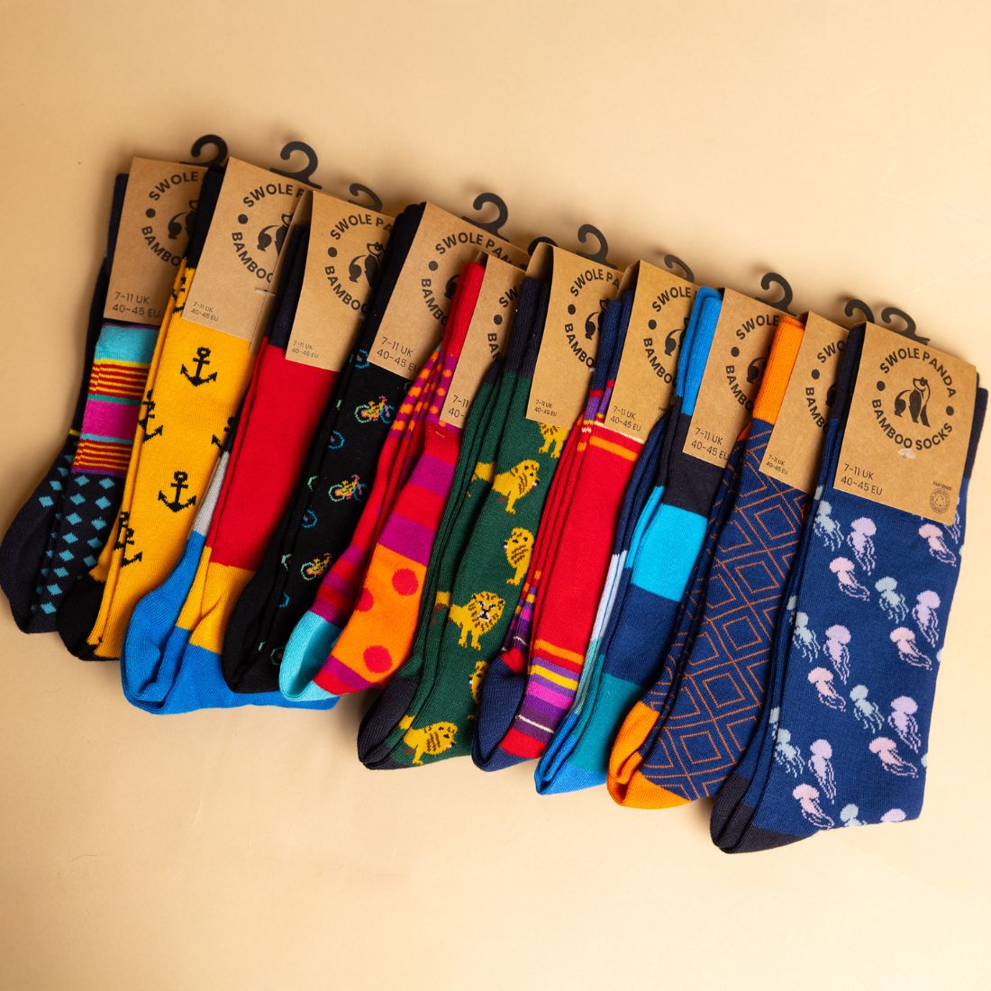 The Swole Panda Socks Mystery Box by Swole Panda