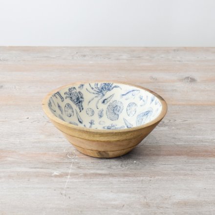 COASTAL ENAMEL BOWL