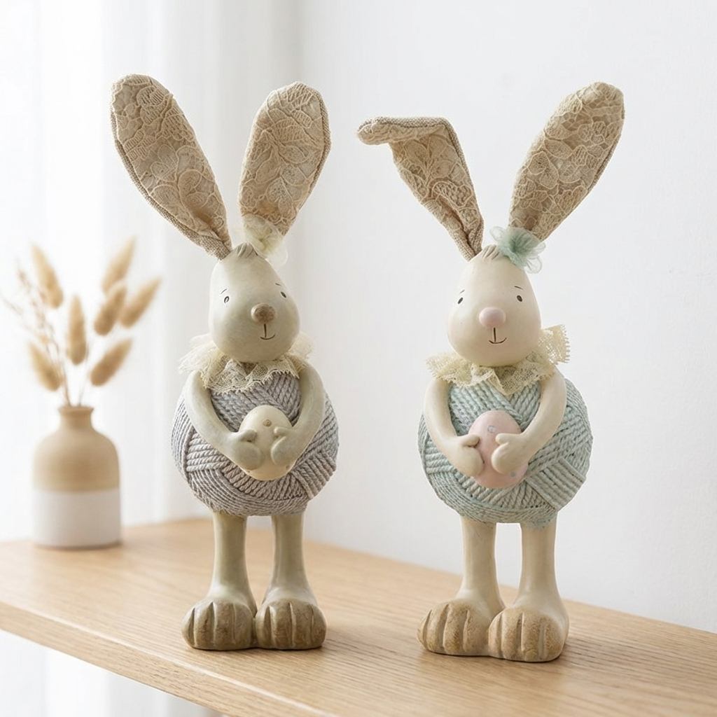 Standing Rabbit Decoration