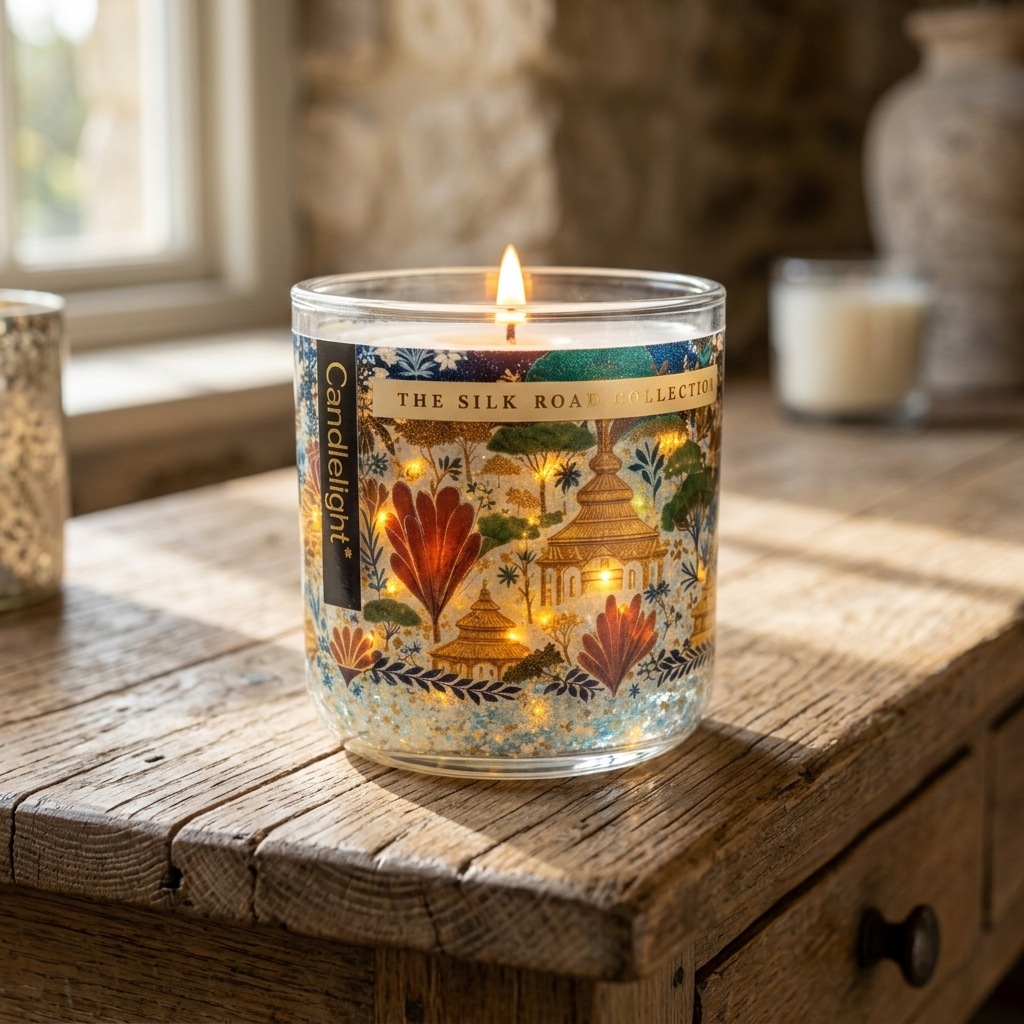 Candlelight The Silk Road Collection Jaisalmer LED Candle