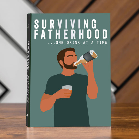 Surviving Fatherhood Book – Funny Gift for New Dads