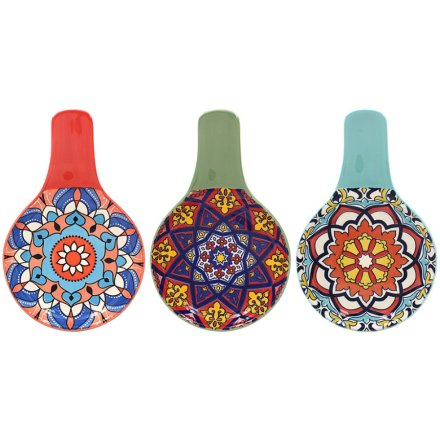 KITCHEN TUSCANY SPOON REST, 19CM