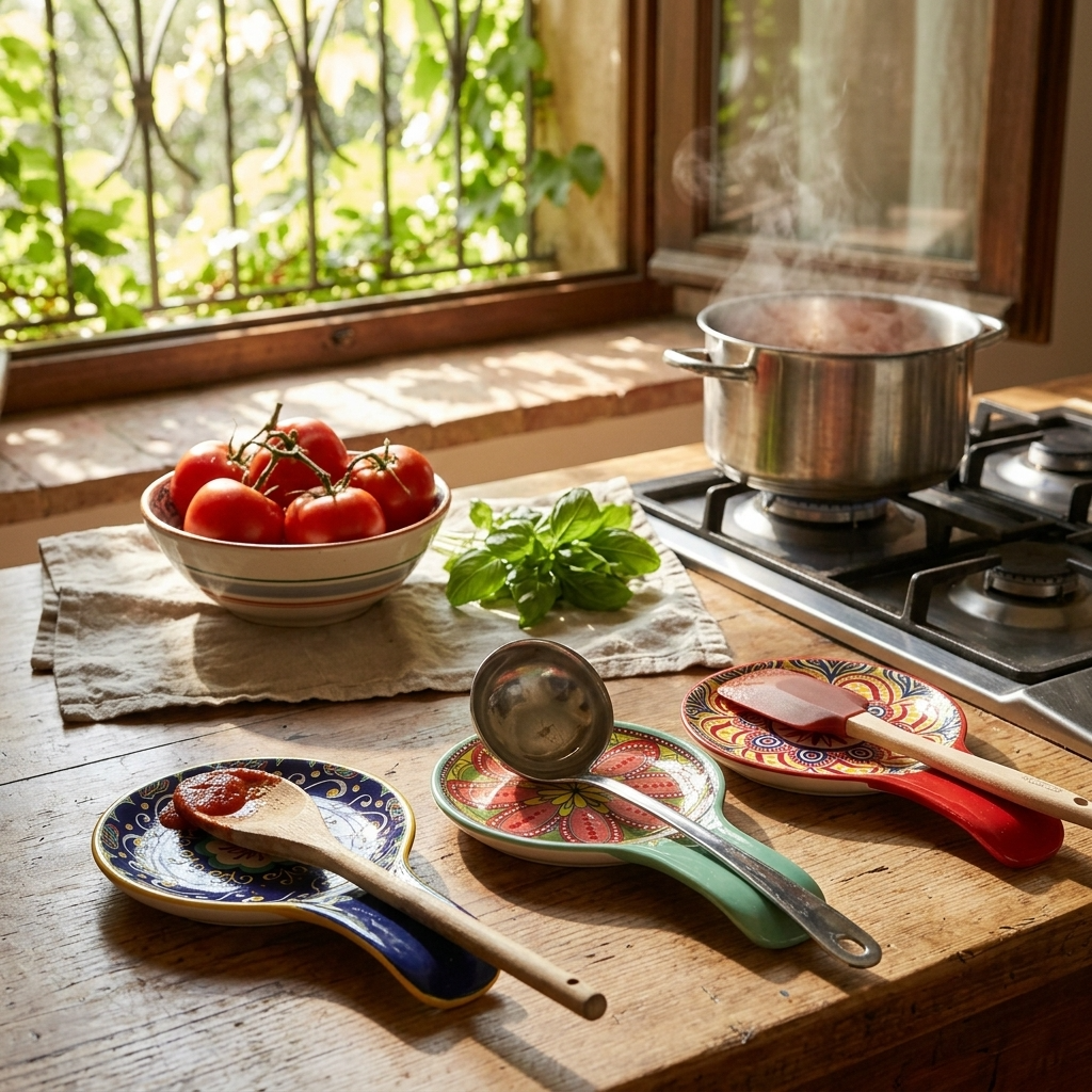 Tuscany Spoon Rest, 19cm