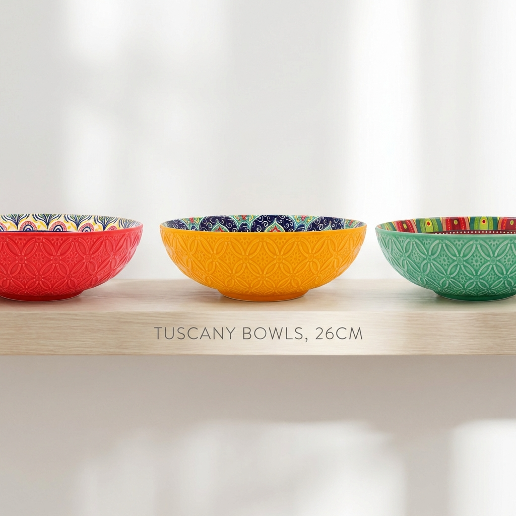Tuscany Bowl, 25cm