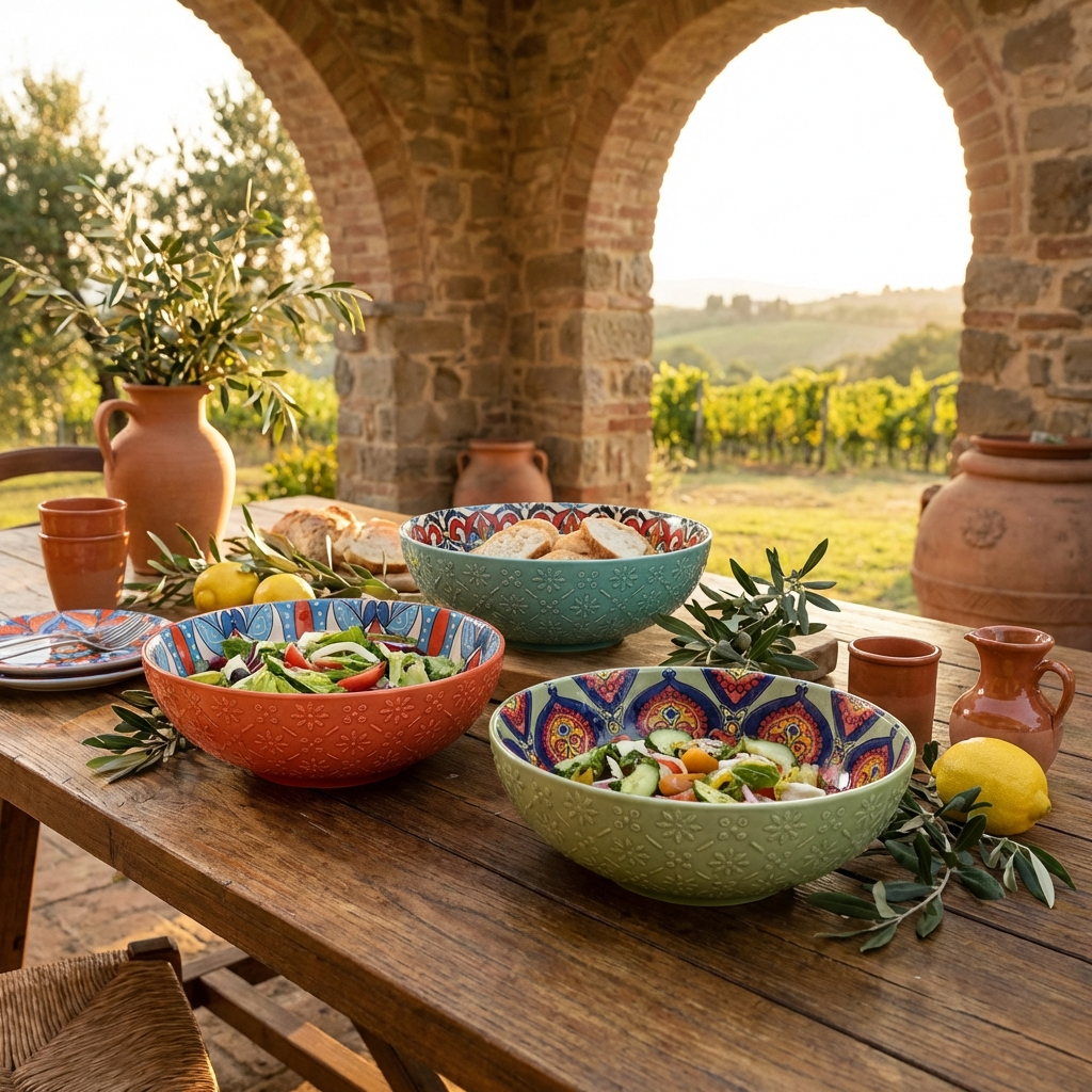 Tuscany II Bowl, 25cm