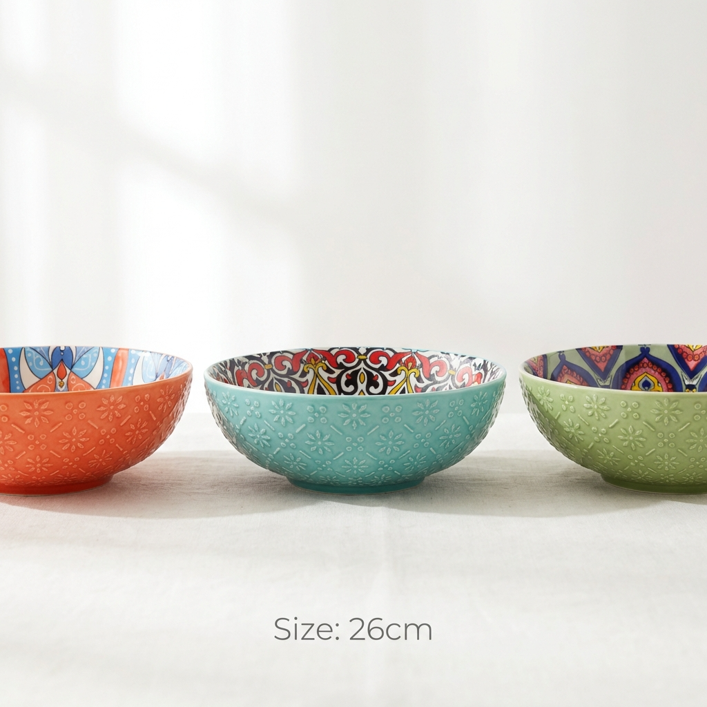 Tuscany II Bowl, 25cm