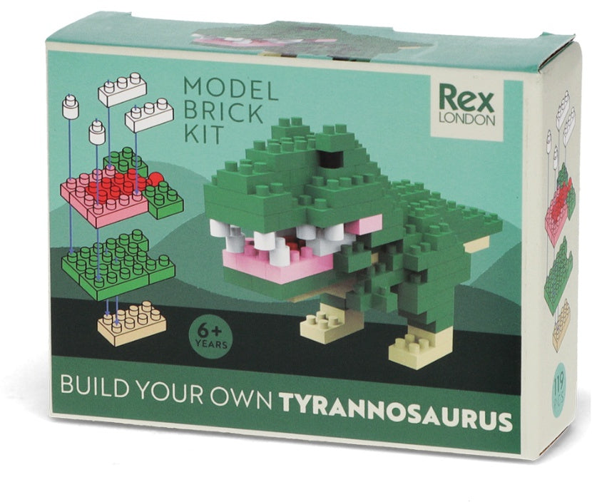 Build Your Own Tyrannosaurus Rex Dinosaur Model Brick Kit