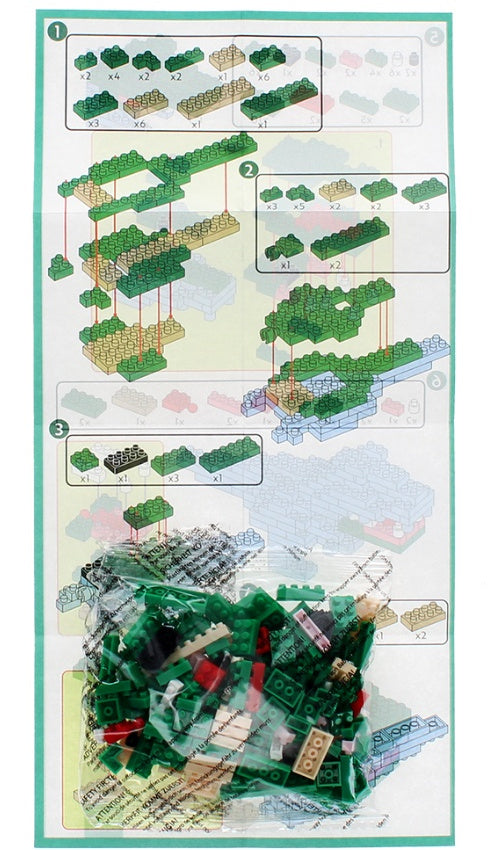 Build Your Own Tyrannosaurus Rex Dinosaur Model Brick Kit