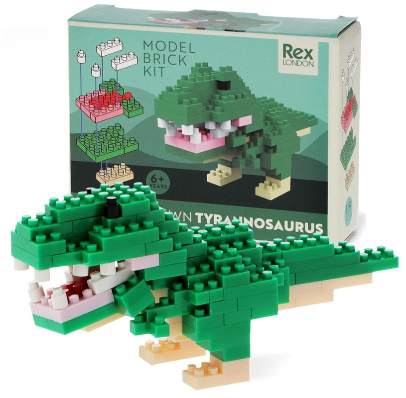 Build Your Own Tyrannosaurus Rex Dinosaur Model Brick Kit