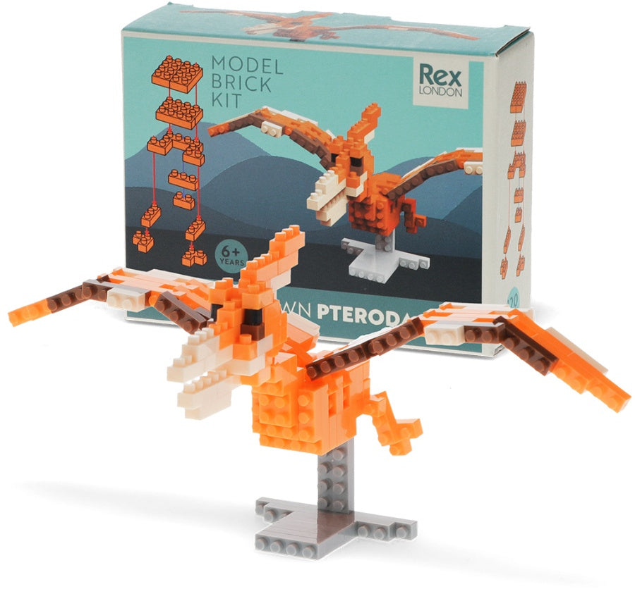 Build Your Own Pterodactyl Dinosaur Model Brick Kit