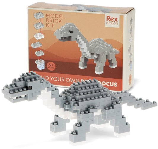 Model Brick Kit - Diplodocus, 11cm