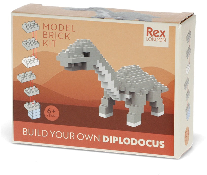 Model Brick Kit - Diplodocus, 11cm