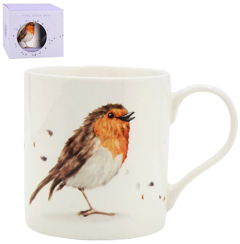 Robin Mug, 13cm