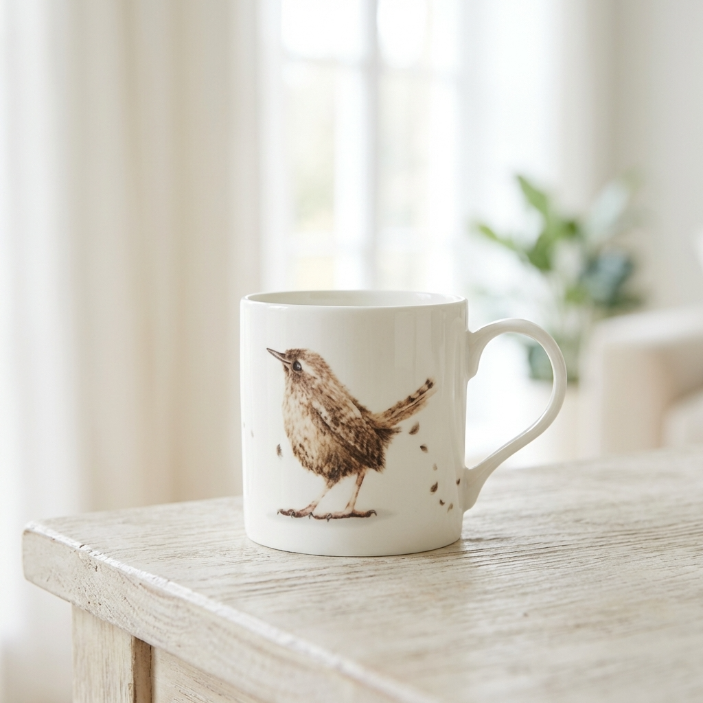 Wren Mug, 13cm