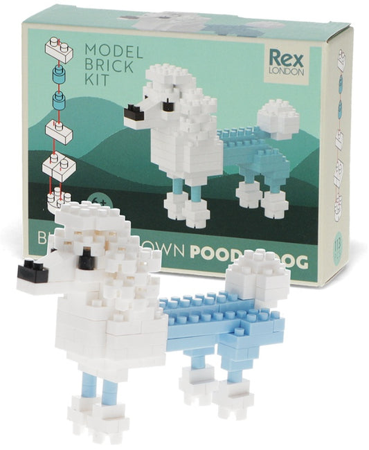 Model Brick Kit - Poodle, 8.4cm