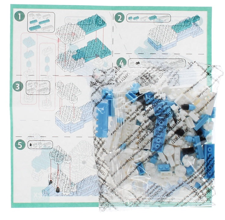 Model Brick Kit - Poodle, 8.4cm