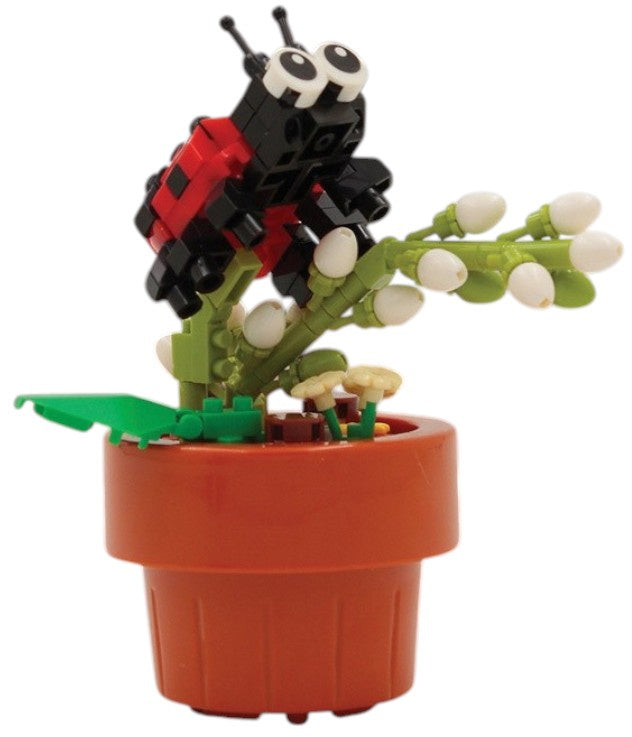 Mini Bricks Flower With Ladybird Build Set